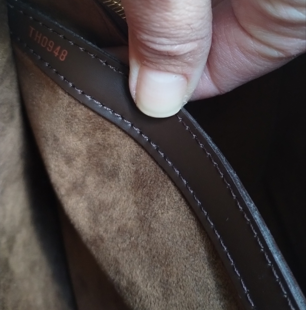 Louis Vuitton Sorbone Leather Briefcase Brown - Picture 17 of 17